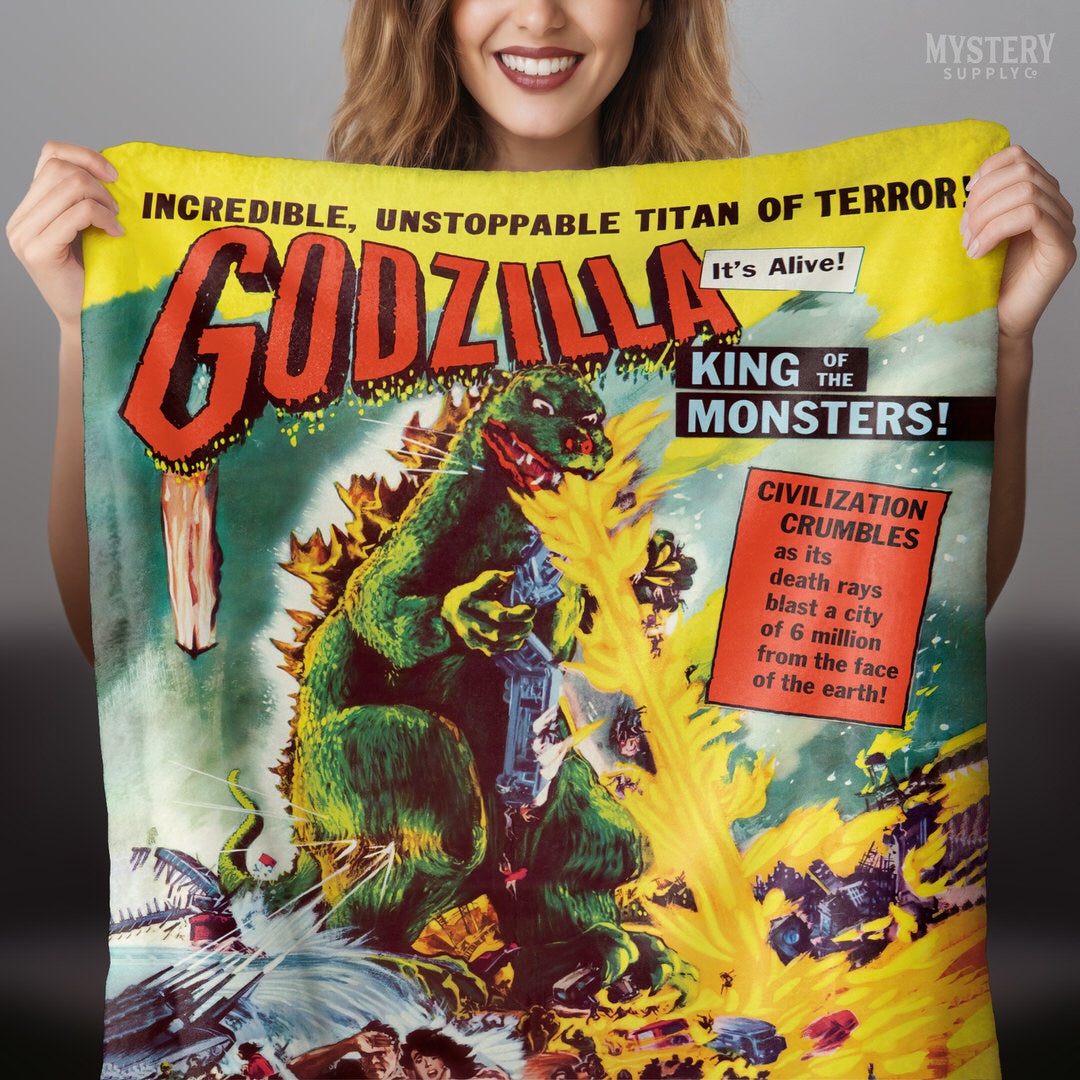 Godzilla retailer blanket