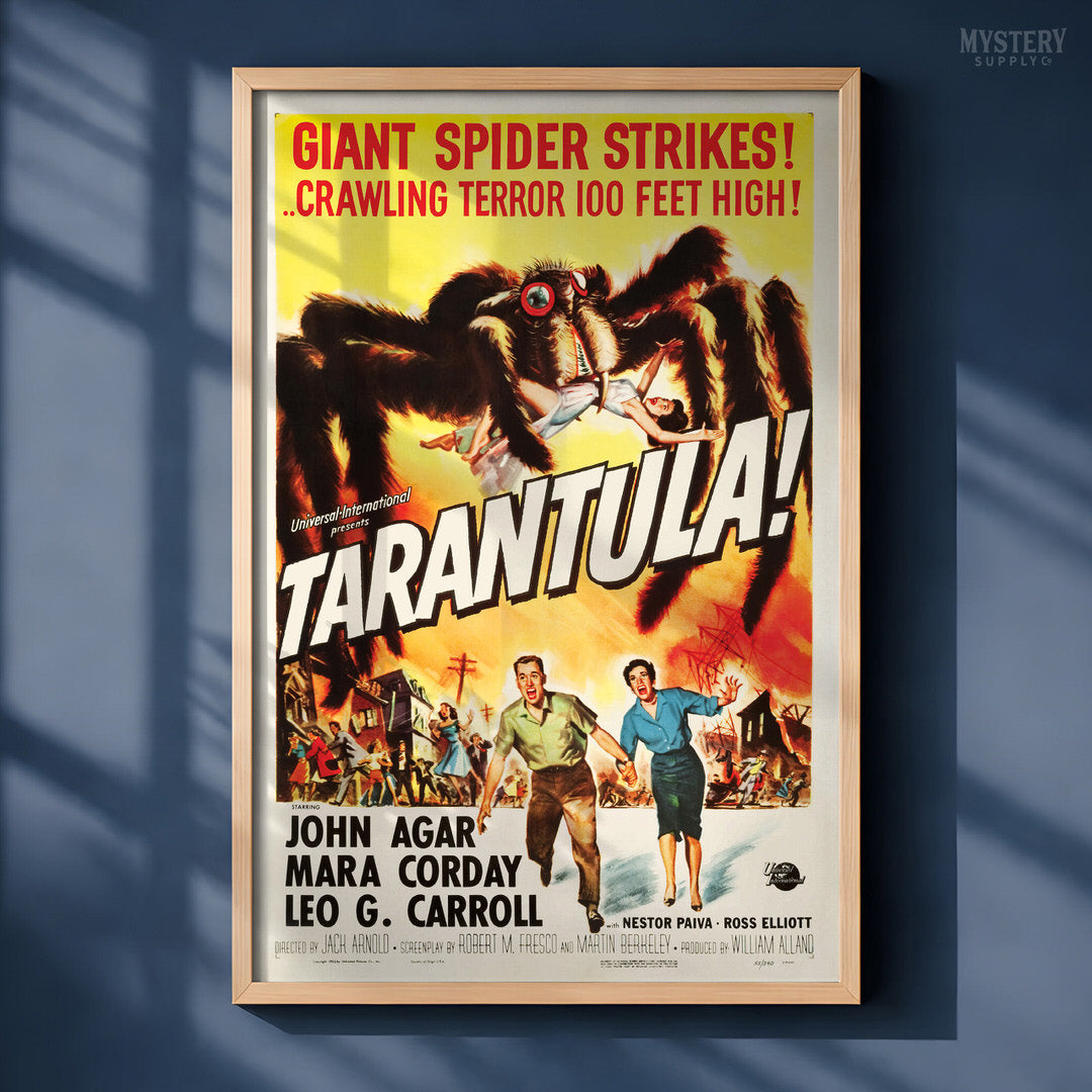 Tarantula 1955 Vintage Sci-Fi Horror Movie Poster