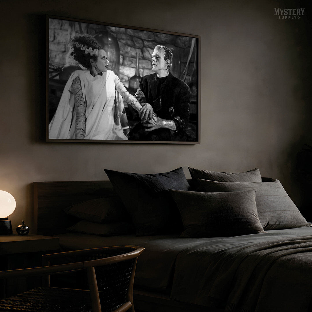 Bride of Frankenstein 1935 Vintage Horror Monster Couple Photo