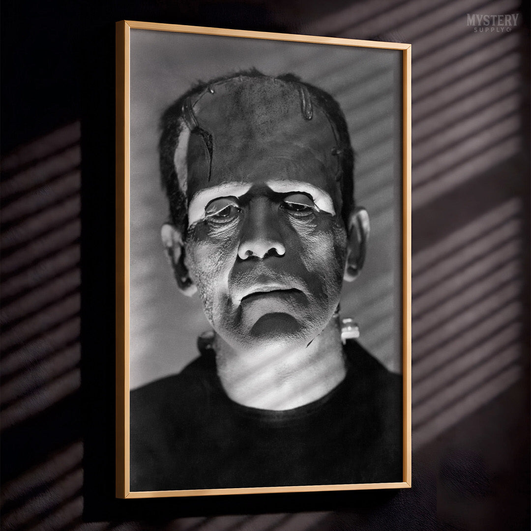 Frankenstein 1930s Vintage Horror Movie Monster Photo