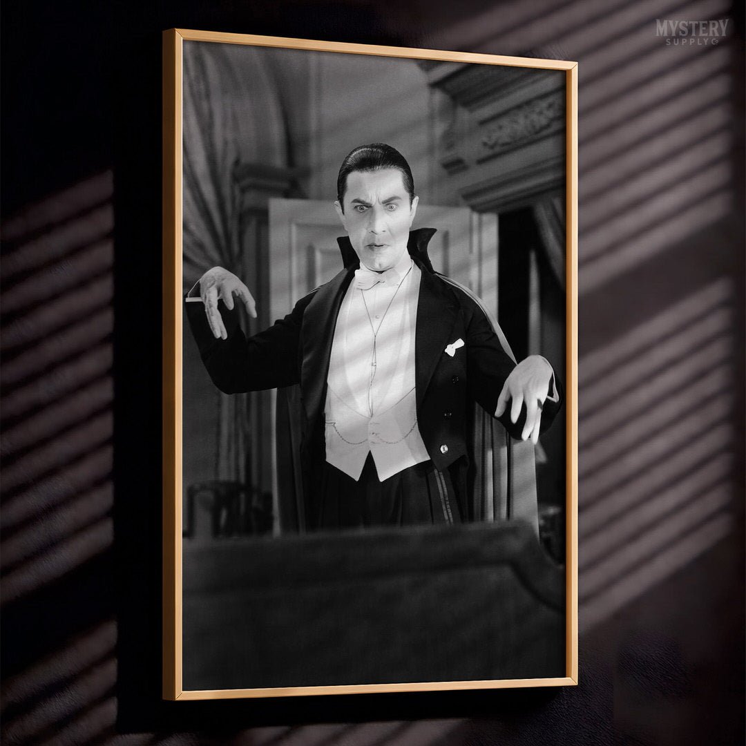 Dracula 1930s Bela Lugosi Vampire Horror Movie Monster Photo