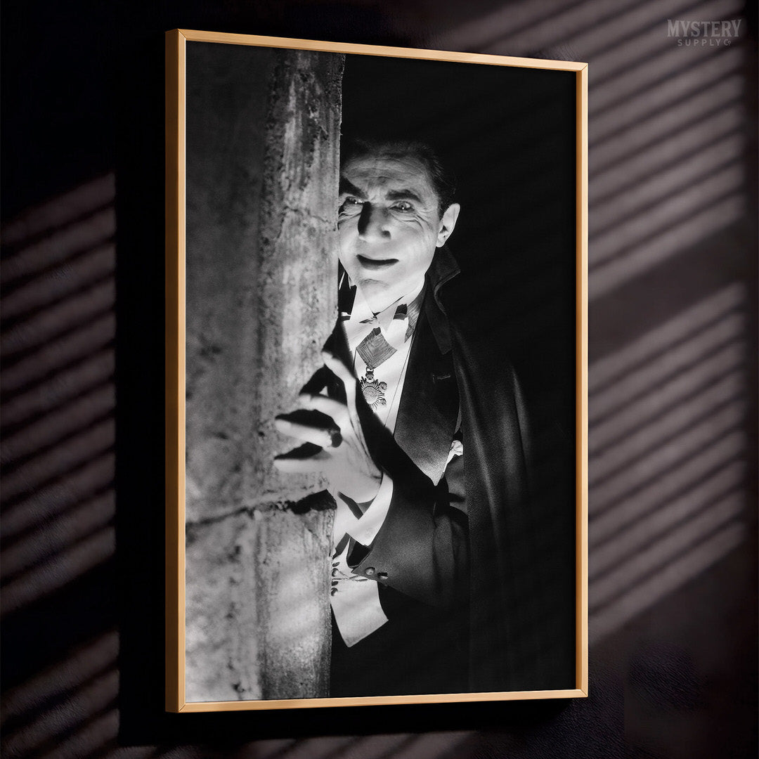 Dracula 1930s Vintage Bela Lugosi Horror Movie Vampire Photo
