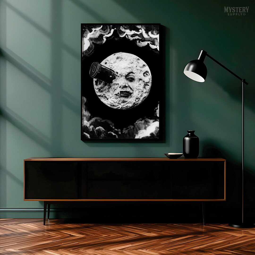 A Trip to the Moon 1902 Sci-Fi Movie Art Print