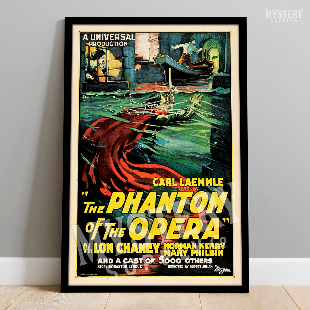 thumbnail image 2 of The Phantom Of The Opera (1925) Movie Poster Reproduction – USA Made 2 of 4