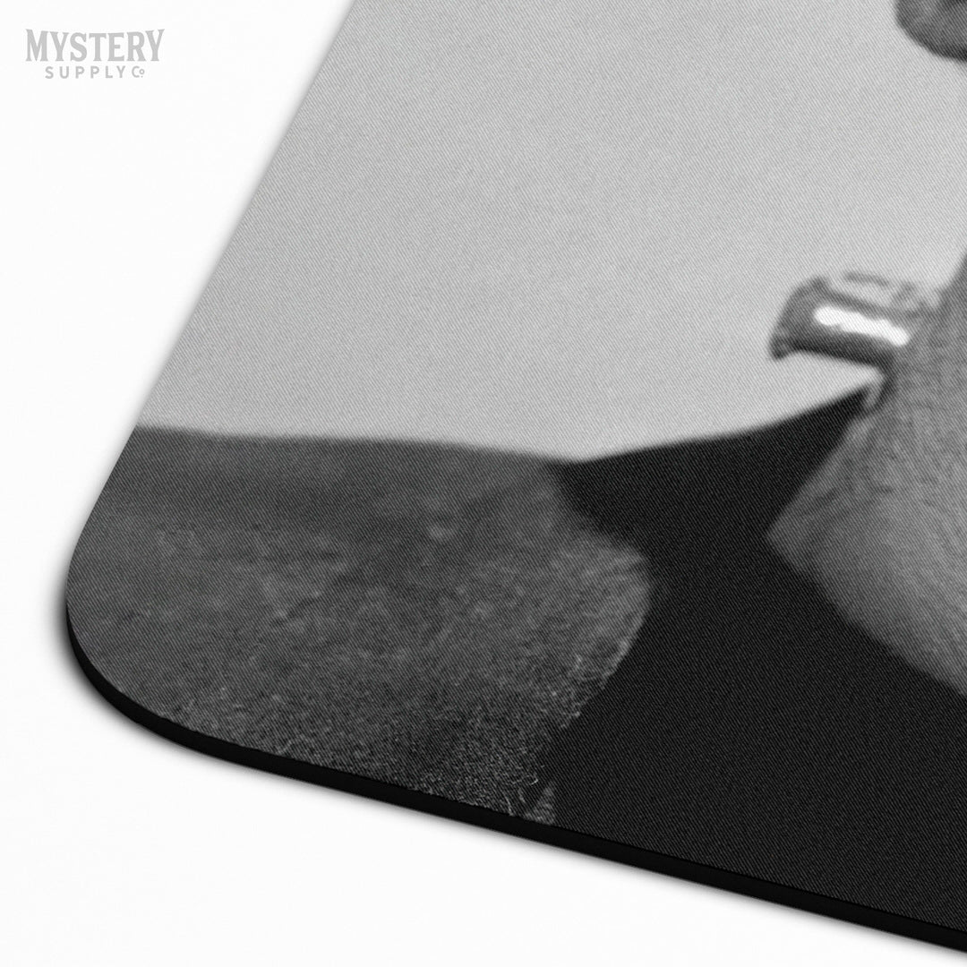 Frankenstein 1931 Vintage Horror Movie Monster photo mousepad office decor desk accessories from Mystery Supply Co. @mysterysupplyco