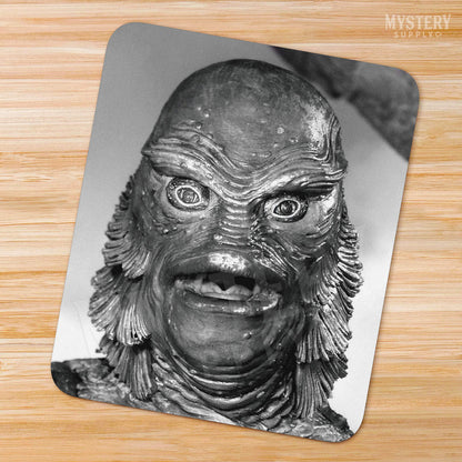 Creature from the Black Lagoon 1954 vintage horror monster gill man black and white photo mousepad office decor desk accessories from Mystery Supply Co. @mysterysupplyco