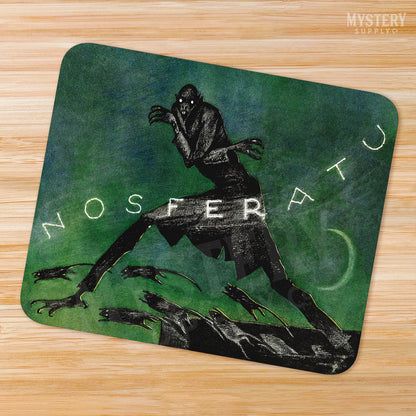 Nosferatu 1921 vintage horror monster vampire Dracula Count Orlok mousepad office decor desk accessories from Mystery Supply Co. @mysterysupplyco