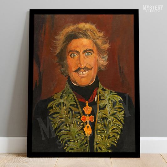 Young Frankenstein Movie Prop - Dr. Victor Frankenstein Portrait Painting reproduction from Mystery Supply Co. @mysterysupplyco