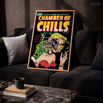 Chamber of Chills #19 Vintage Horror Comic Book Cover Art Poster