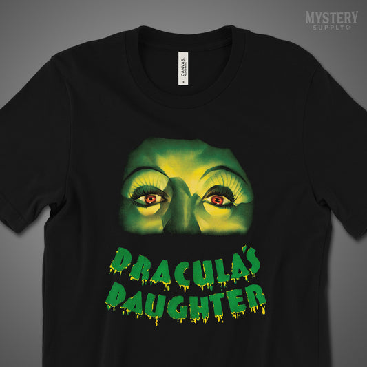 Draculas Daughter Horror Universal Monster Mens Womens Unisex T-Shirt from Mystery Supply Co. @mysterysupplyco