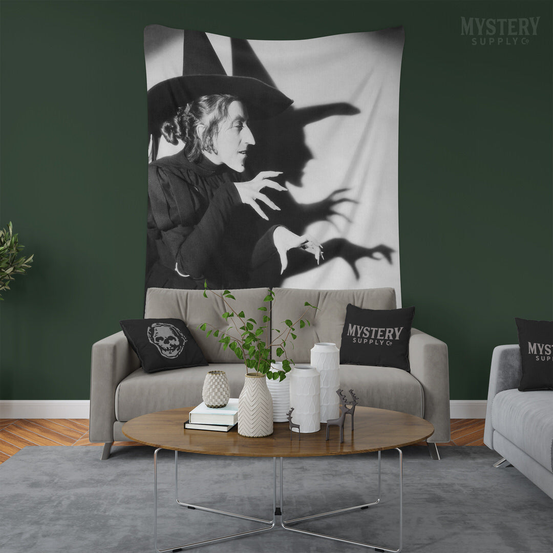 Wicked Witch of the West Wizard of Oz Tapestry from Mystery Supply Co. @mysterysupplyco
