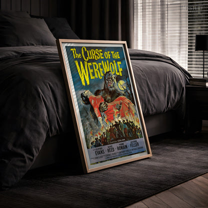 The Curse of the Werewolf 1961 Vintage Horror Monster Movie Poster
