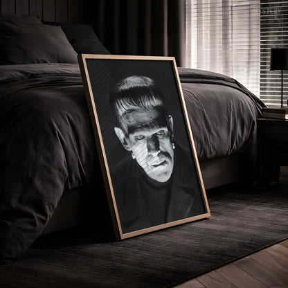 Frankenstein 1931 Vintage Horror Movie Monster Photo