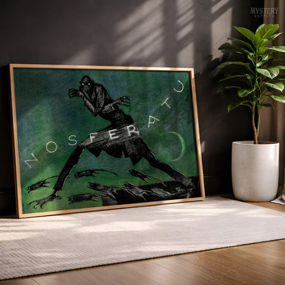 Nosferatu 1921 Vintage Horror Monster Movie Poster