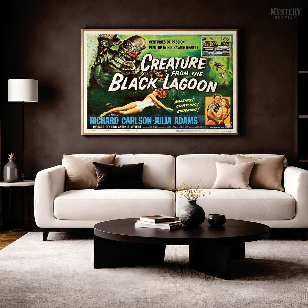 Creature from the Black Lagoon 1954 Horror Movie Lobby Card Poster