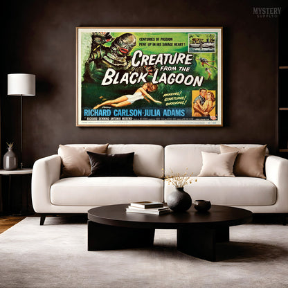 Creature from the Black Lagoon 1954 Horror Movie Lobby Card Poster
