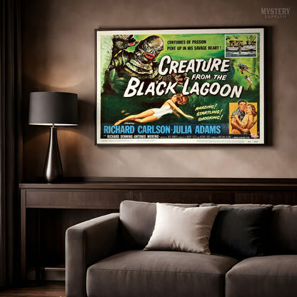Creature from the Black Lagoon 1954 Horror Movie Lobby Card Poster