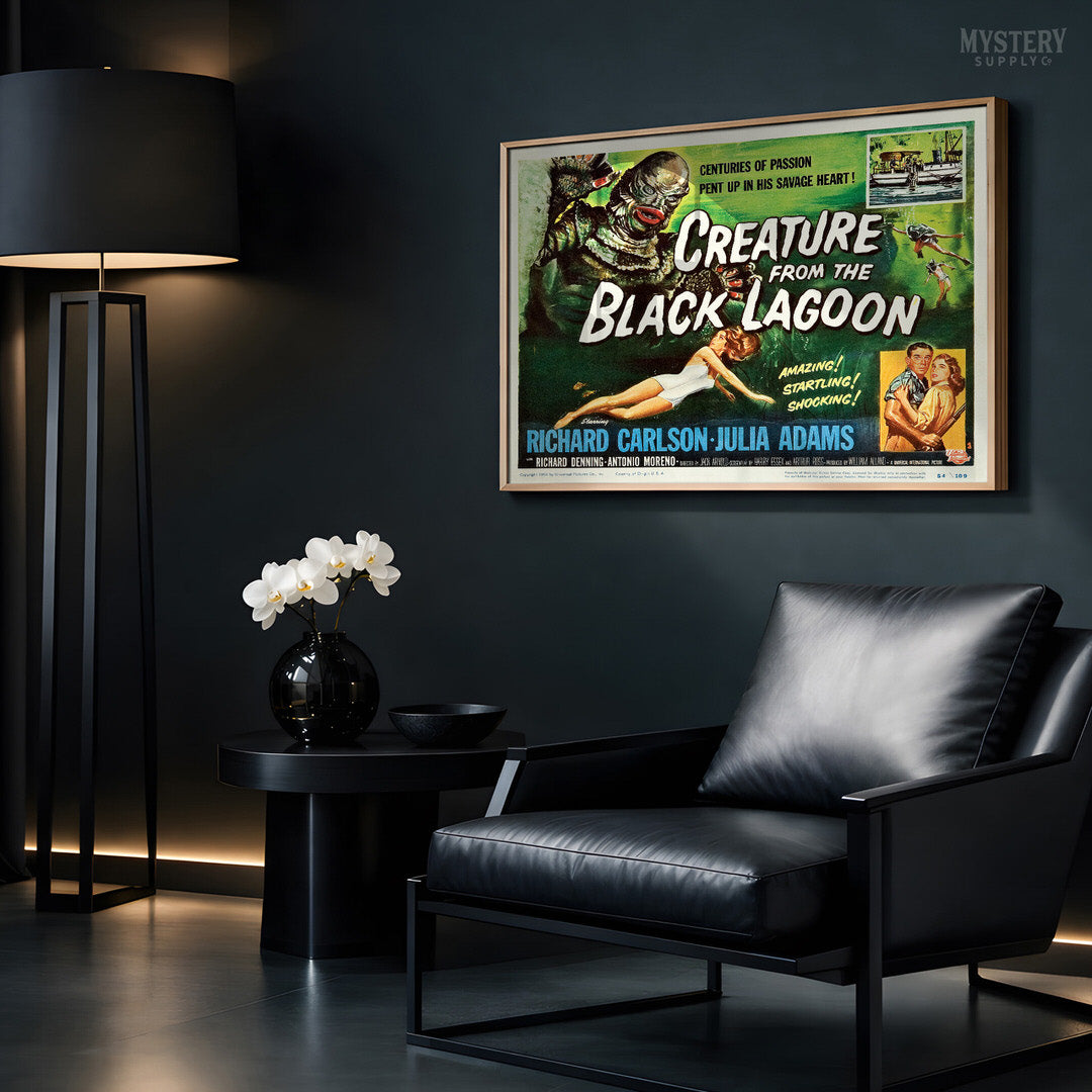 Creature from the Black Lagoon 1954 Horror Movie Lobby Card Poster