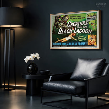 Creature from the Black Lagoon 1954 Horror Movie Lobby Card Poster