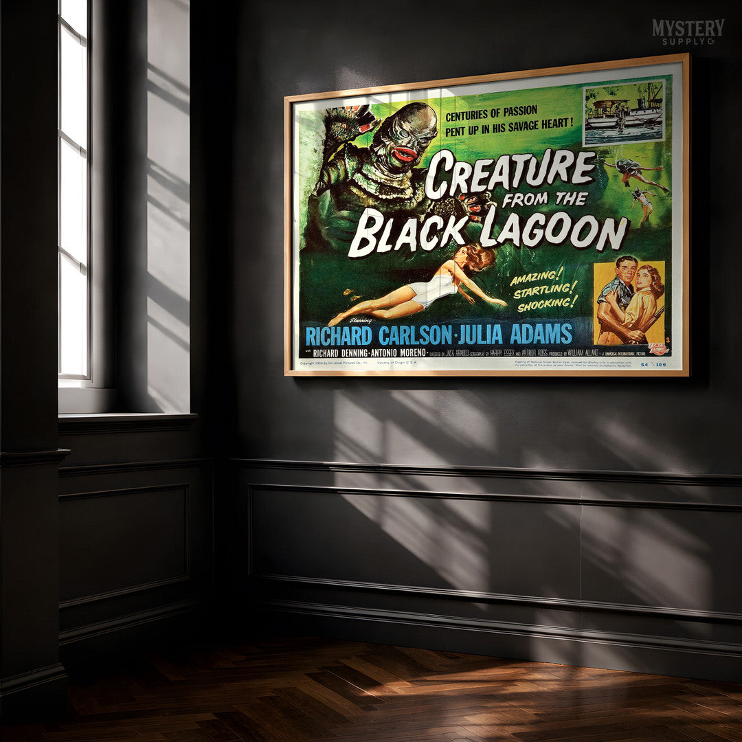 Creature from the Black Lagoon 1954 Horror Movie Lobby Card Poster