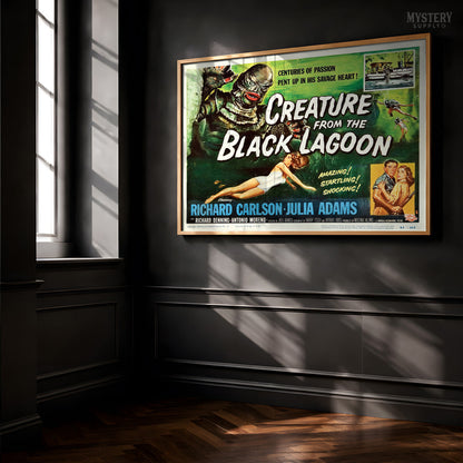 Creature from the Black Lagoon 1954 Horror Movie Lobby Card Poster