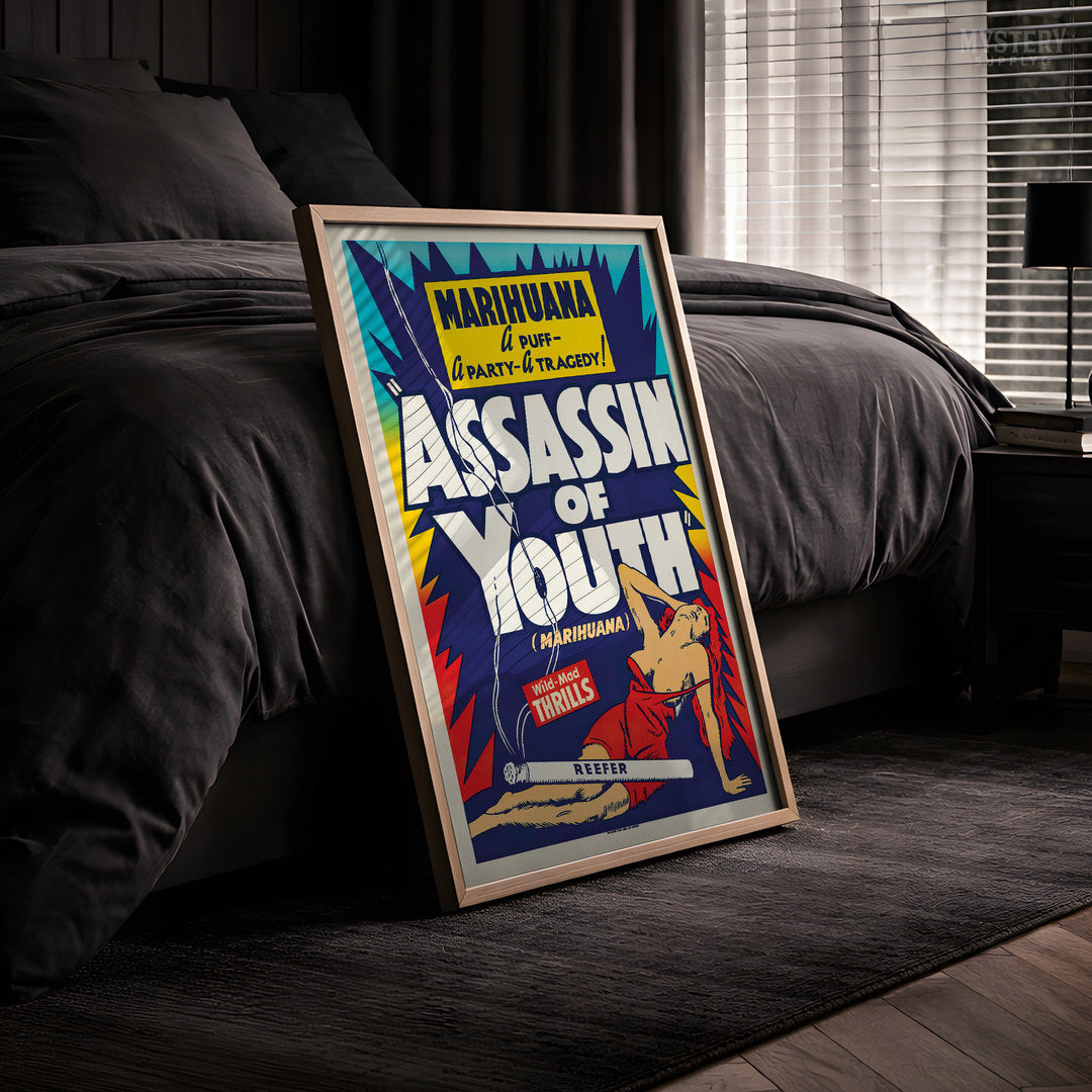 Assassin of Youth 1937 Vintage Exploitation Movie Poster