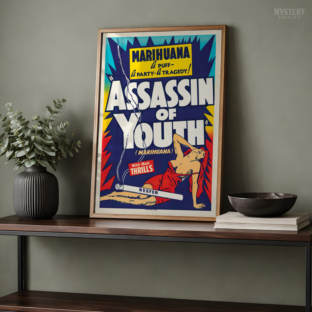 Assassin of Youth 1937 Vintage Exploitation Movie Poster