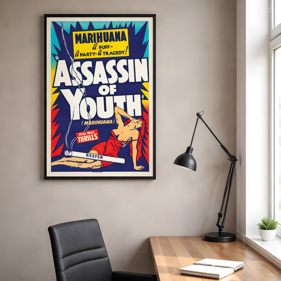 Assassin of Youth 1937 Vintage Exploitation Movie Poster