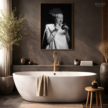 Bride of Frankenstein 1935 Horror Makeup Photo