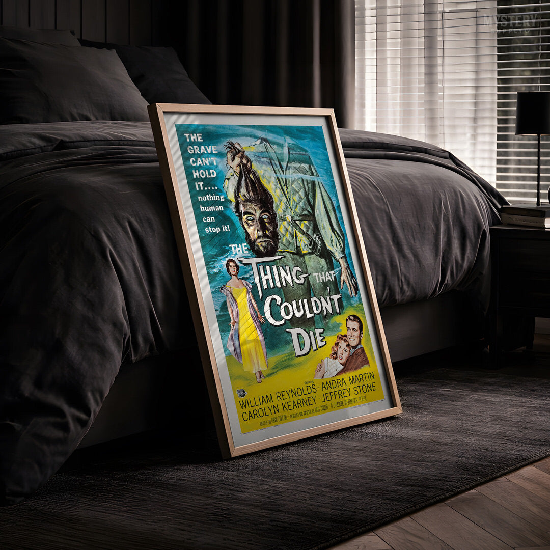 The Thing That Couldn't Die 1958 Vintage Horror Movie Poster