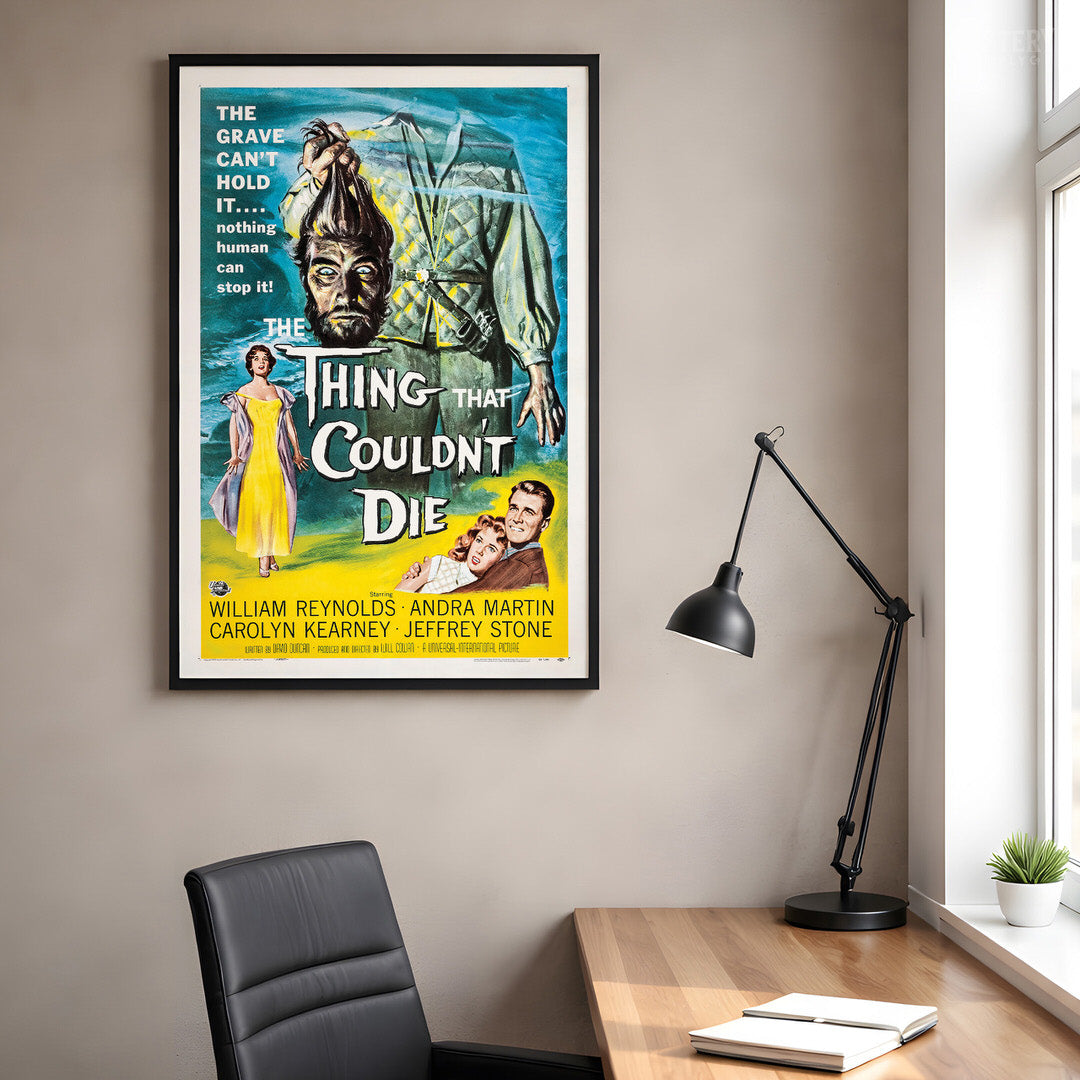 The Thing That Couldn't Die 1958 Vintage Horror Movie Poster