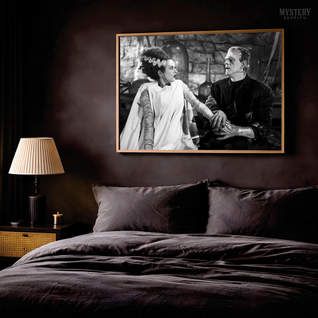 Bride of Frankenstein 1935 Vintage Horror Monster Couple Photo