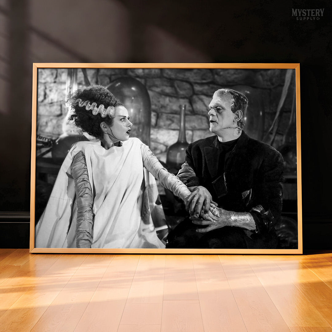Bride of Frankenstein 1935 Vintage Horror Monster Couple Photo