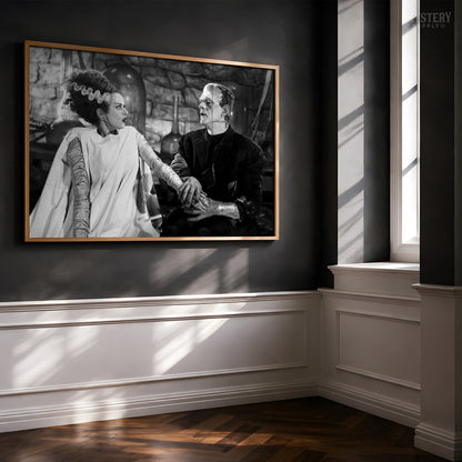 Bride of Frankenstein 1935 Vintage Horror Monster Couple Photo