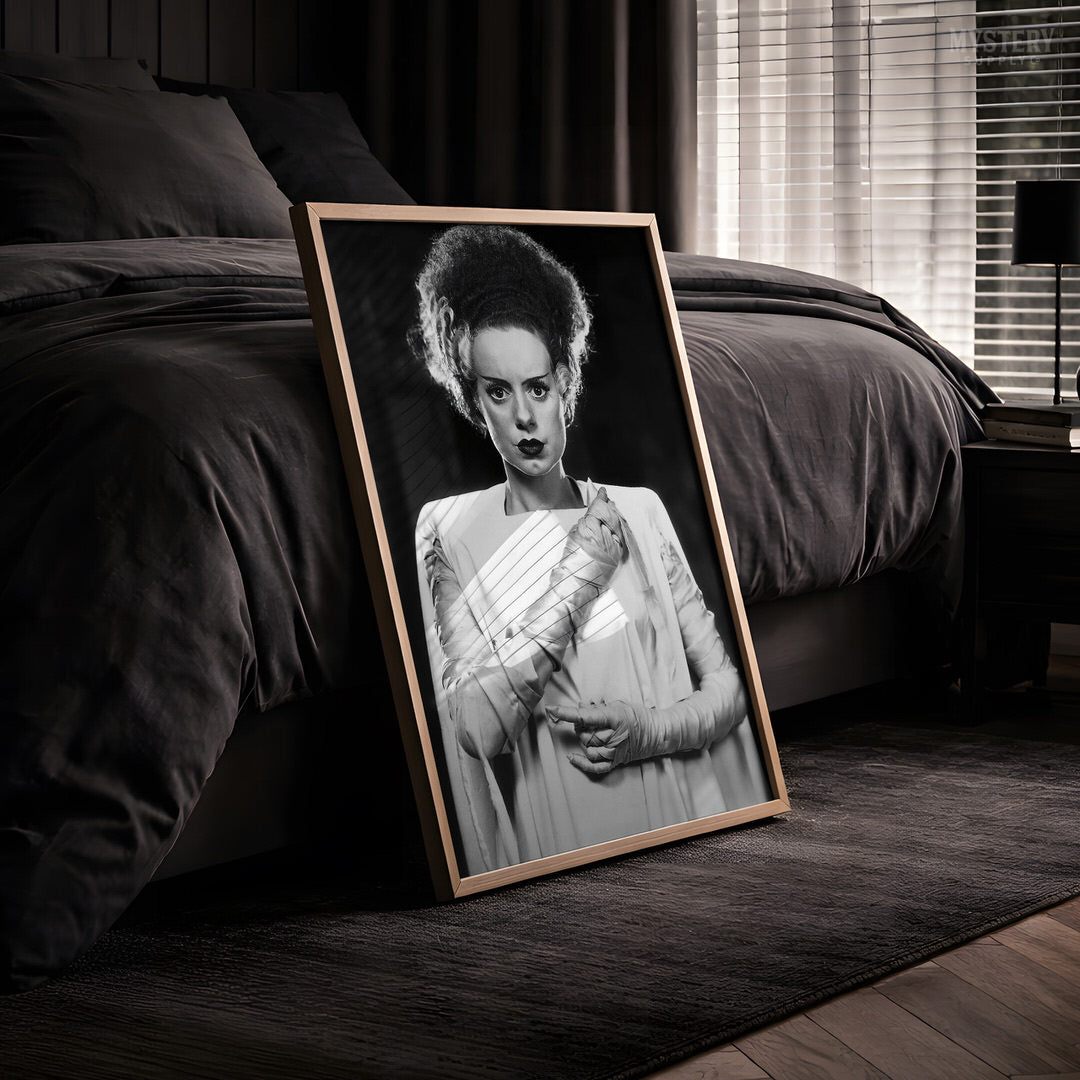 Bride of Frankenstein 1935 Vintage Horror Monster Portrait Photo