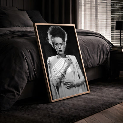 Bride of Frankenstein 1935 Vintage Horror Monster Portrait Photo