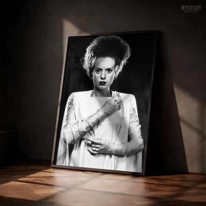 Bride of Frankenstein 1935 Vintage Horror Monster Portrait Photo