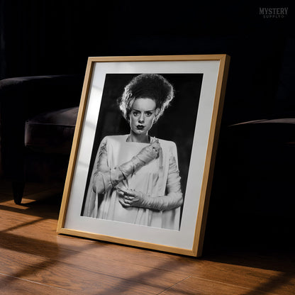 Bride of Frankenstein 1935 Vintage Horror Monster Portrait Photo