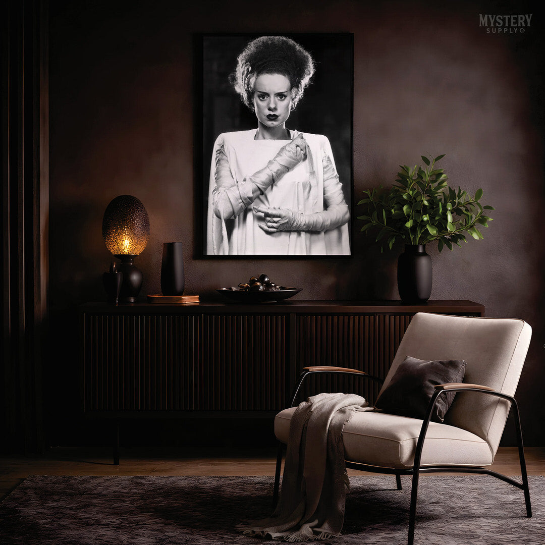 Bride of Frankenstein 1935 Vintage Horror Monster Portrait Photo