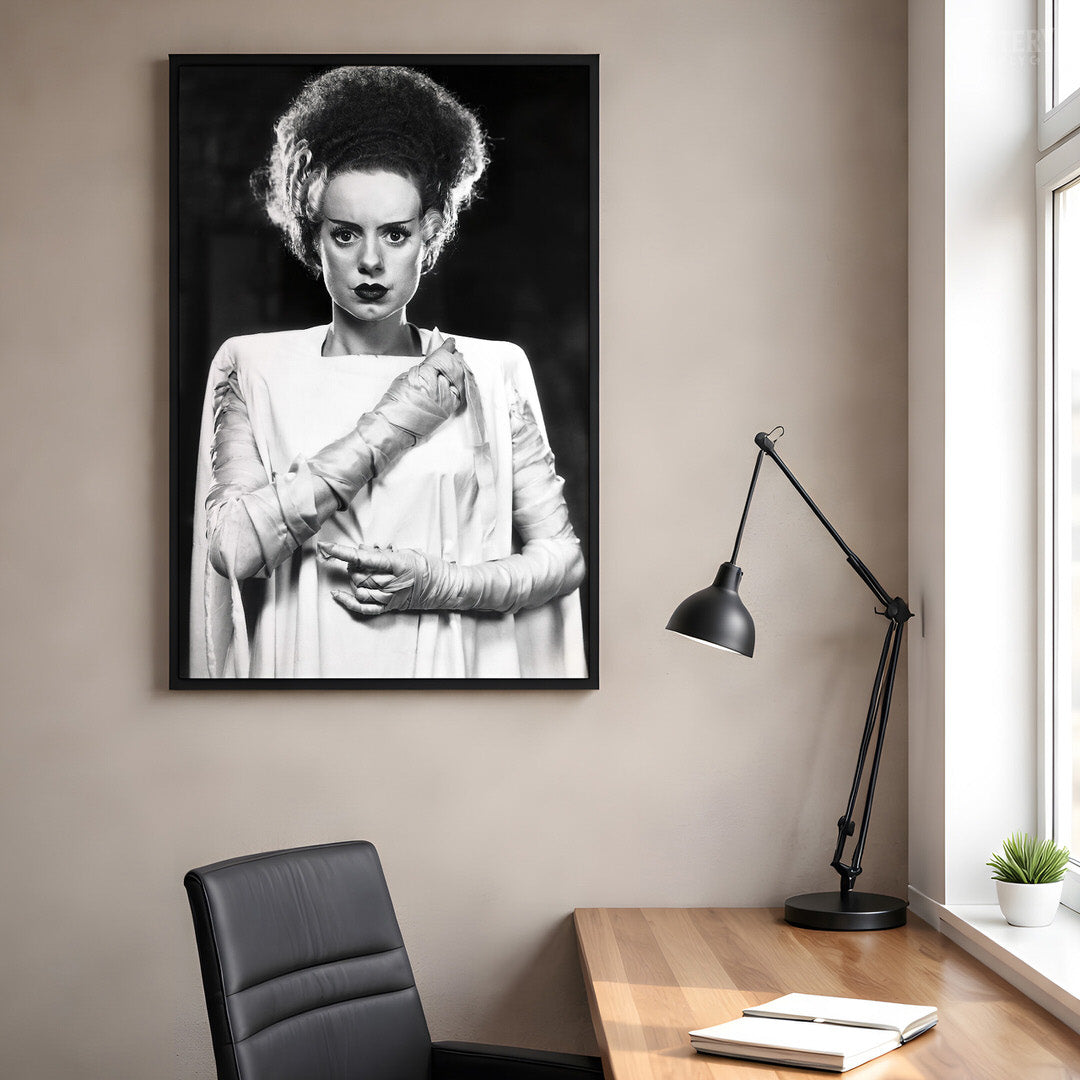 Bride of Frankenstein 1935 Vintage Horror Monster Portrait Photo