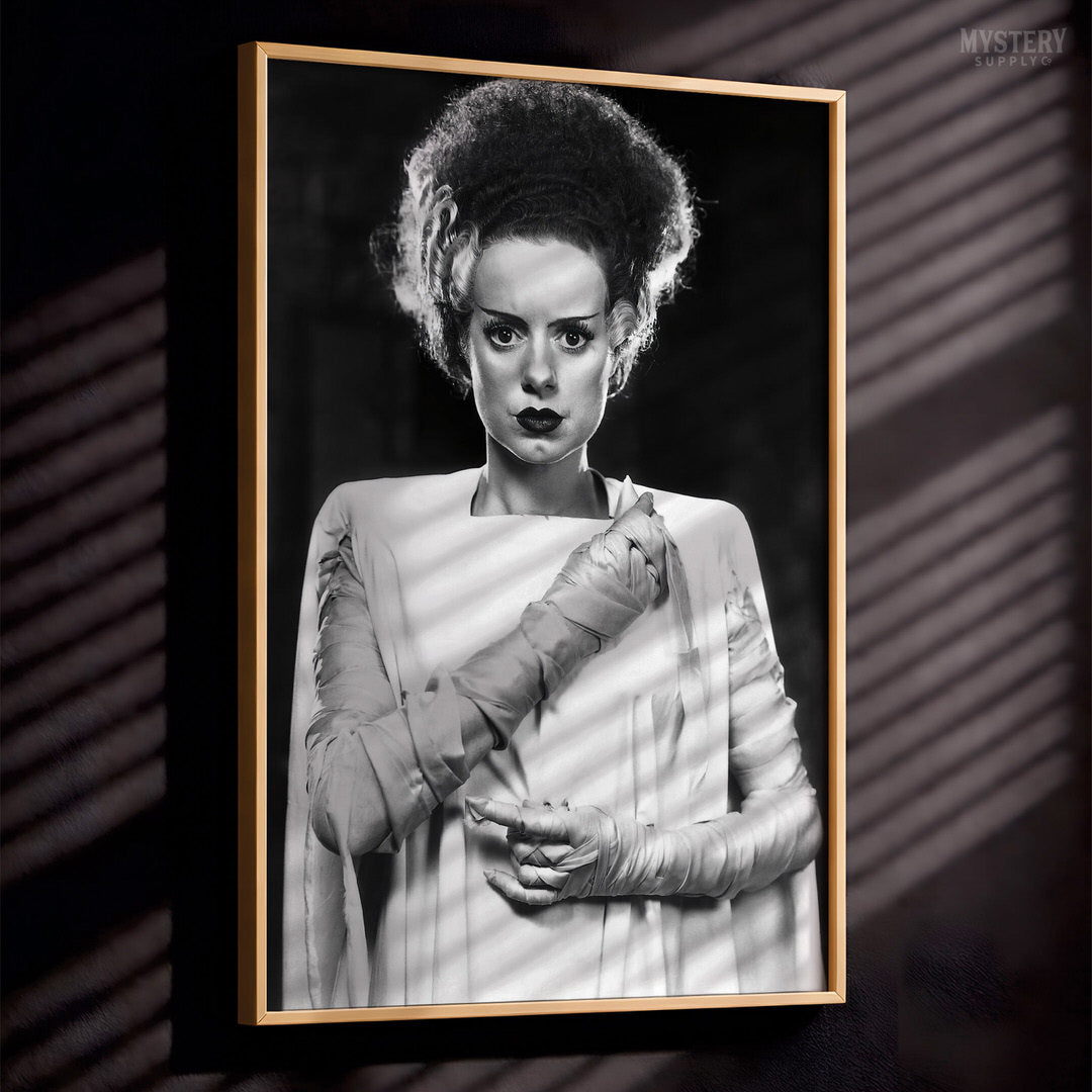 Bride of Frankenstein 1935 Vintage Horror Monster Portrait Photo