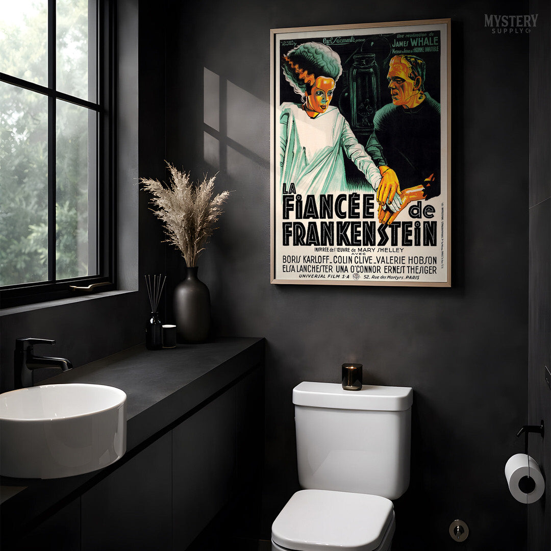 Bride of Frankenstein 1935 French Horror Movie Poster