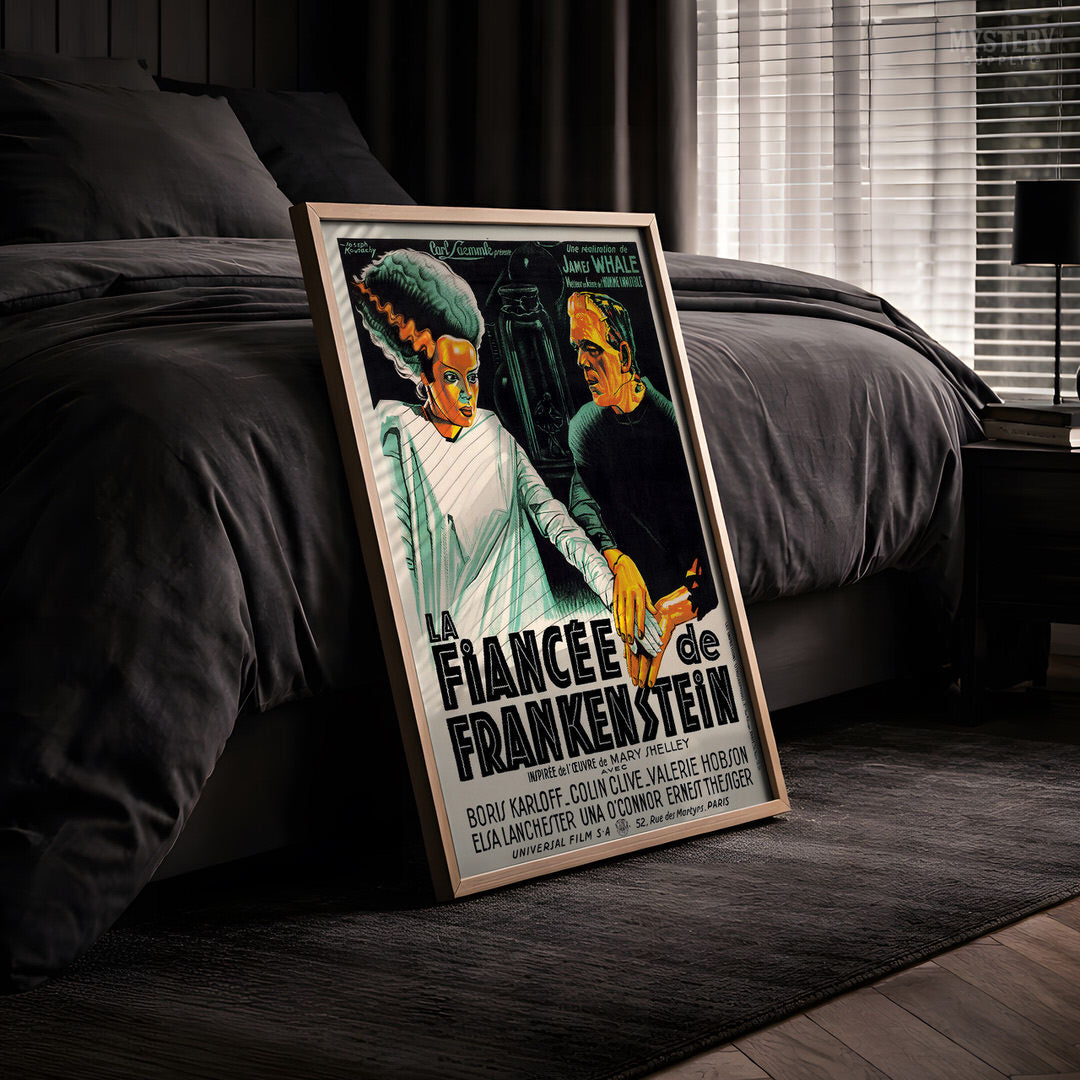 Bride of Frankenstein 1935 French Horror Movie Poster