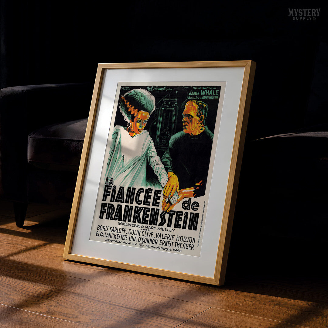 Bride of Frankenstein 1935 French Horror Movie Poster