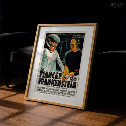 Bride of Frankenstein 1935 French Horror Movie Poster