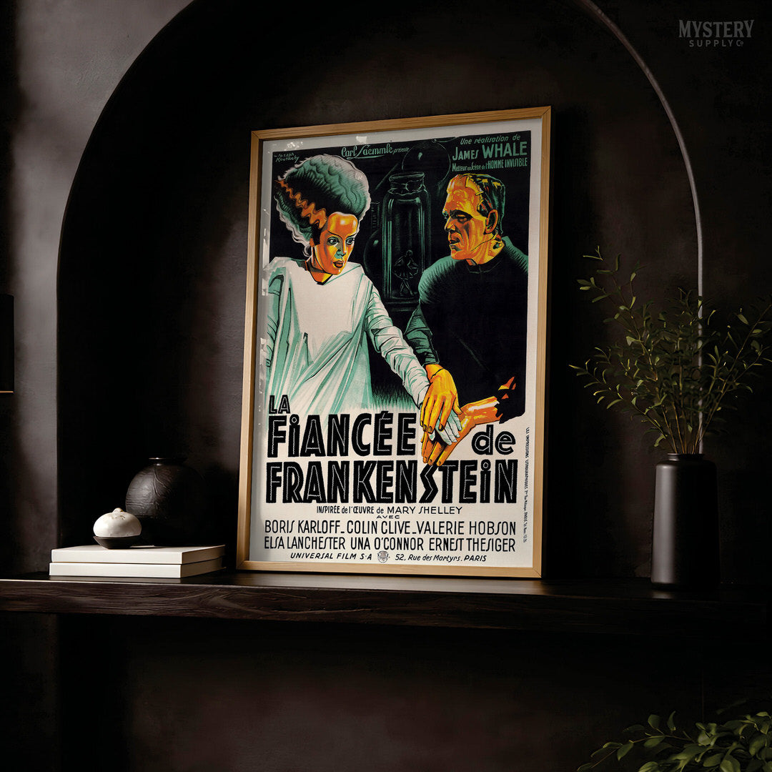 Bride of Frankenstein 1935 French Horror Movie Poster