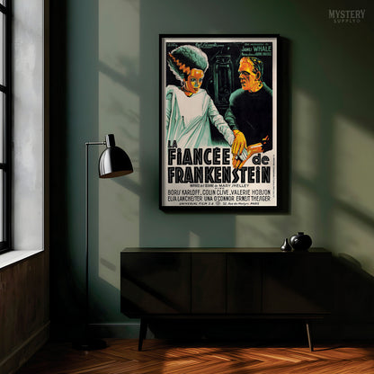 Bride of Frankenstein 1935 French Horror Movie Poster