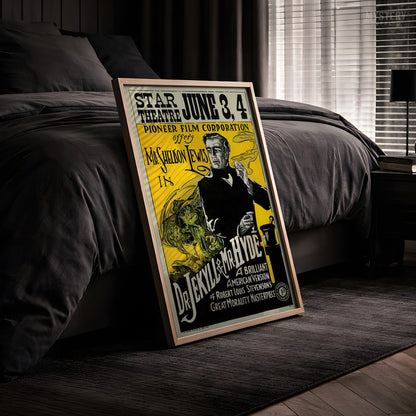 Dr. Jekyll and Mr. Hyde 1920 Horror Poster