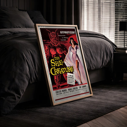 The She-Creature 1956 Vintage Horror Demon Monster Movie Poster