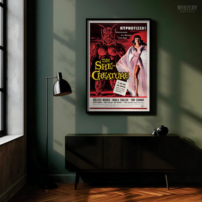 The She-Creature 1956 Vintage Horror Demon Monster Movie Poster